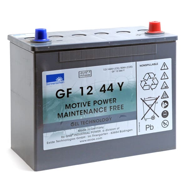 Enix - Batterie(s) Batterie traction SONNENSCHEIN GF-Y GF12044Y 12V 52Ah Auto