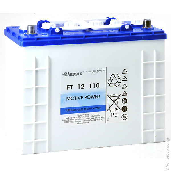 Enix - Batterie(s) Batterie traction MARATHON Classic FT12110 12V 132Ah Auto