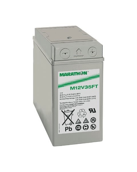 Enix - Batterie(s) Batterie telecom MARATHON M FT M12V35FT 12V 35Ah M6-M