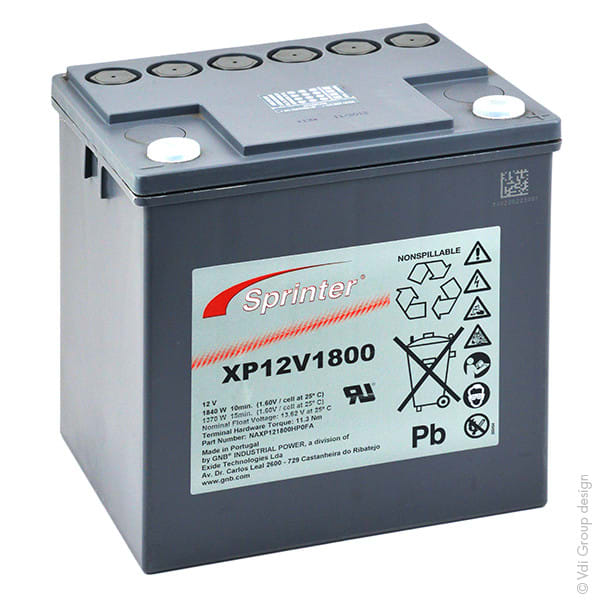 Enix - Batterie(s) Batterie onduleur (UPS) SPRINTER XP12V1800 12V 56.4Ah M6-F