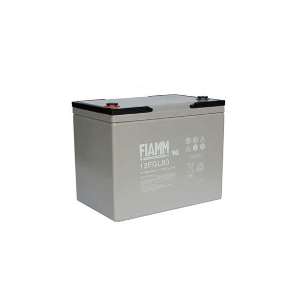 Enix - Batterie(s) Batterie plomb AGM FIAMM 12FGL80 12V 80Ah M8-F