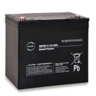 Enix - Batterie(s) Batterie plomb AGM NX 55-12 General Purpose 12V 55Ah M6-F