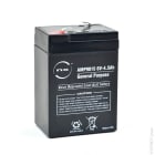 Enix - Unite(s) Batterie plomb AGM NX 4.5-6 General Purpose 6V 4.5Ah F4.8