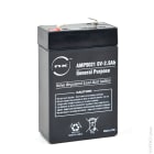 Enix - Unite(s) Batterie plomb AGM NX 2.8-6 General Purpose 6V 2.8Ah F4.8