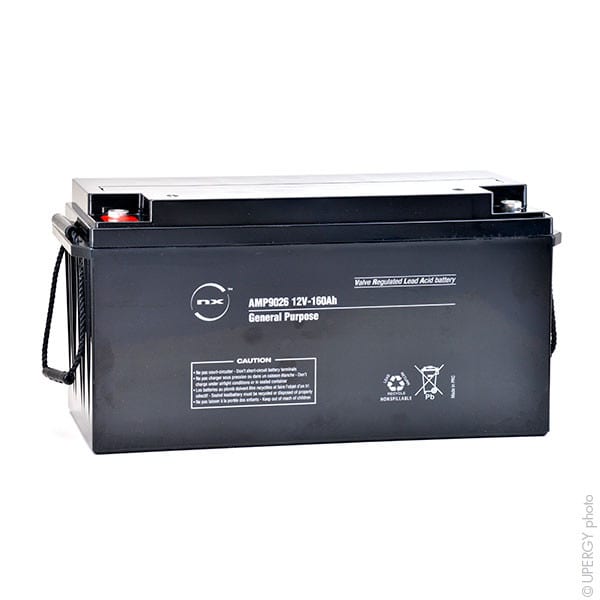 Enix - Batterie(s) Batterie plomb AGM NX 160-12 General Purpose 12V 160Ah M8-F