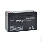 Enix - Unite(s) Batterie plomb AGM NX 12-6 General Purpose FR 6V 12Ah F6.35