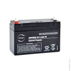 Enix - Unite(s) Batterie plomb AGM NX 3.5-4 General Purpose FR 4V 3.5Ah F4.8