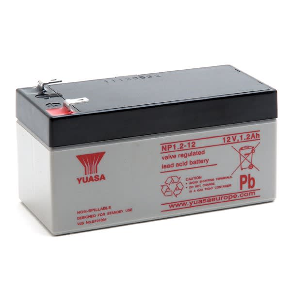 Enix - Batterie(s) Batterie plomb AGM YUASA NP1.2-12 12V 1.2Ah F4.8