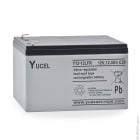 Enix - Batterie(s) Batterie plomb AGM YUCEL Y12-12 FR 12V 12Ah F6.35
