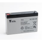 Enix - Batterie(s) Batterie plomb AGM YUCEL Y7-6 6V 7Ah F4.8