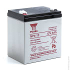 Enix - Batterie(s) Batterie plomb AGM YUASA NP4-12 12V 4Ah F4.8