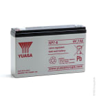 Enix - Batterie(s) Batterie plomb AGM YUASA NP7-6 6V 7Ah F4.8
