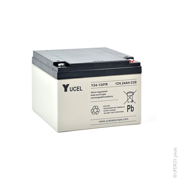 Enix - Batterie(s) Batterie plomb AGM YUCEL Y24-12IFR 12V 24Ah M5-F