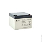 Enix - Batterie(s) Batterie plomb AGM YUCEL Y24-12IFR 12V 24Ah M5-F