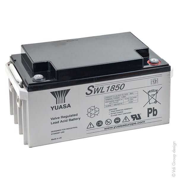 Enix - Unité(s) Batterie onduleur (UPS) YUASA SWL1850 12V 74Ah M6-F