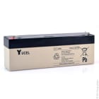 Enix - Unite(s) Batterie plomb AGM YUCEL Y2.1-12FR 12V 2.1Ah F4.8