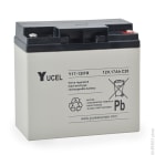 Enix - Unite(s) Batterie plomb AGM YUCEL Y17-12IFR 12V 17Ah M5-F