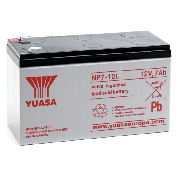 Enix - Batterie(s) Batterie plomb AGM YUASA NP7-12L 12V 7Ah F6.35