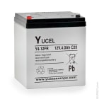 Enix - Unite(s) Batterie plomb AGM YUCEL Y4-12FR 12V 4Ah F4.8