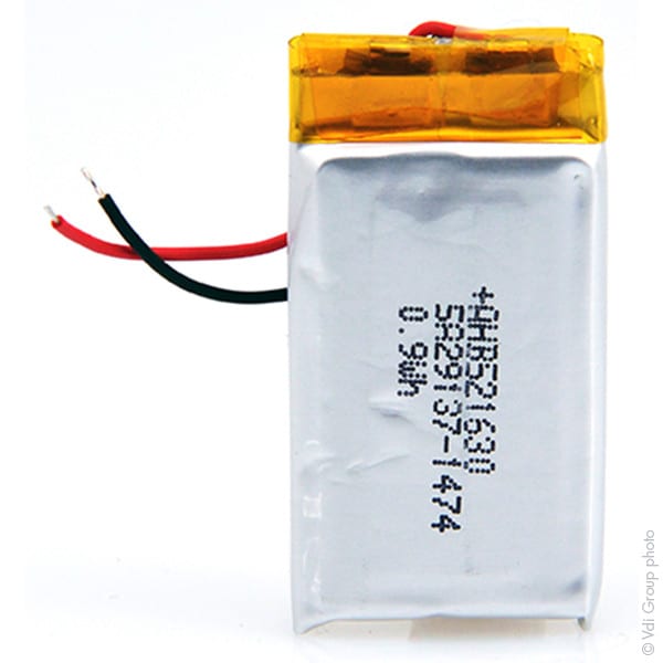 Enix - Batterie(s) Batterie Li-Po 1S1P ICP521630PM + PCM UN38.3 3.7V 250mAh fils
