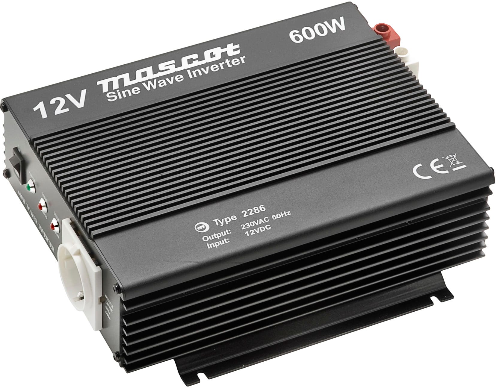 Enix - Unite(s) Convertisseur DC-AC 24-230V 300W pur sinus 2285 - Sortie pinces crocodi