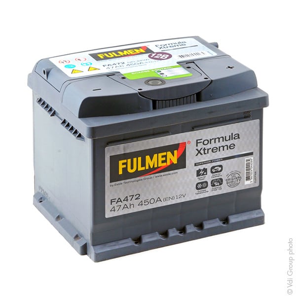 Enix - Batterie(s) Batterie voiture Fulmen Formula Xtreme FA472 12V 47Ah 450A
