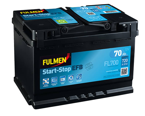 Enix - Batterie(s) Batterie voiture FULMEN Start-Stop EFB FL700 12V 70Ah 720A