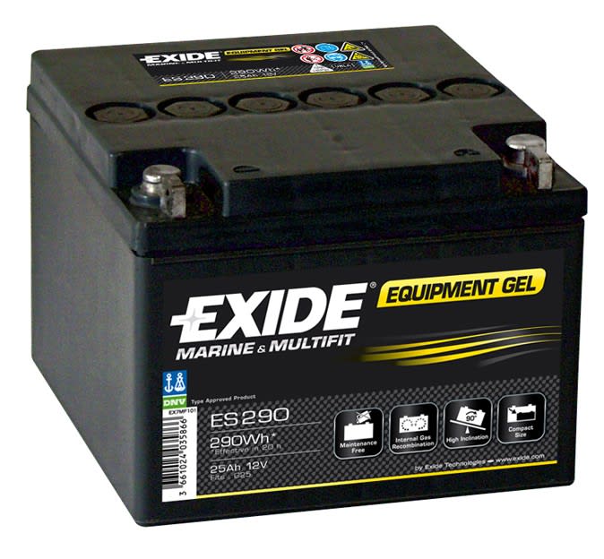 Enix - Batterie(s) Batterie plomb etanche gel EXIDE Equipment GEL ES290 (290Wh) 12V 25A