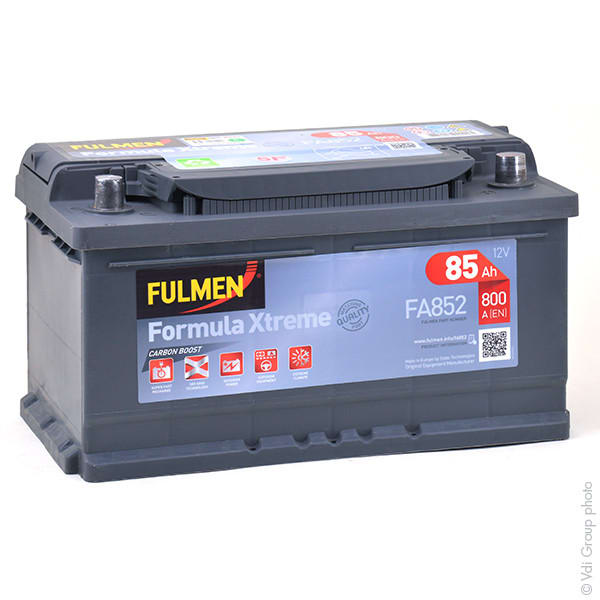 Enix - Batterie(s) Batterie voiture FULMEN Formula Xtreme FA852 12V 85Ah 800A