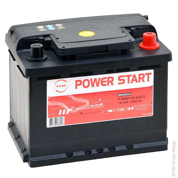 Enix - Batterie(s) Batterie voiture NX Power Start 60-500 12V 60Ah