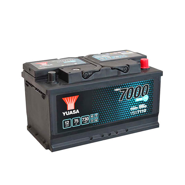 Enix - Batterie(s) Batterie voiture Yuasa Start-Stop EFB YBX7110 12V 75Ah 730A