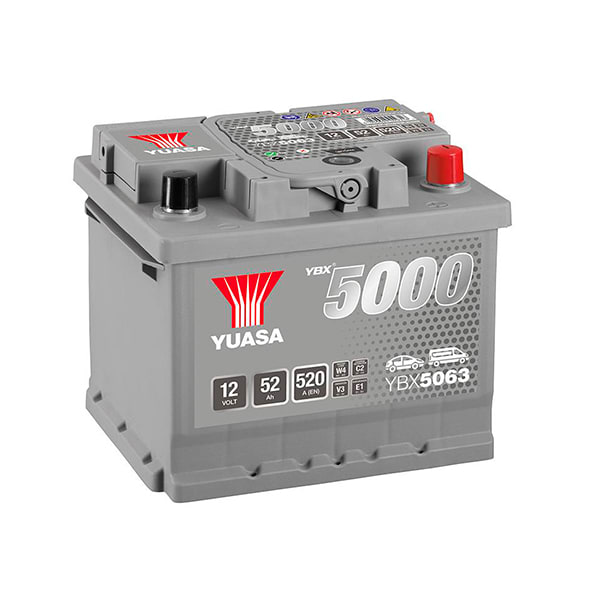 Enix - Batterie(s) Batterie voiture Yuasa YBX5063 12V 52Ah 520A