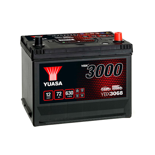 Enix - Batterie(s) Batterie voiture Yuasa YBX3068 12V 72Ah 630A