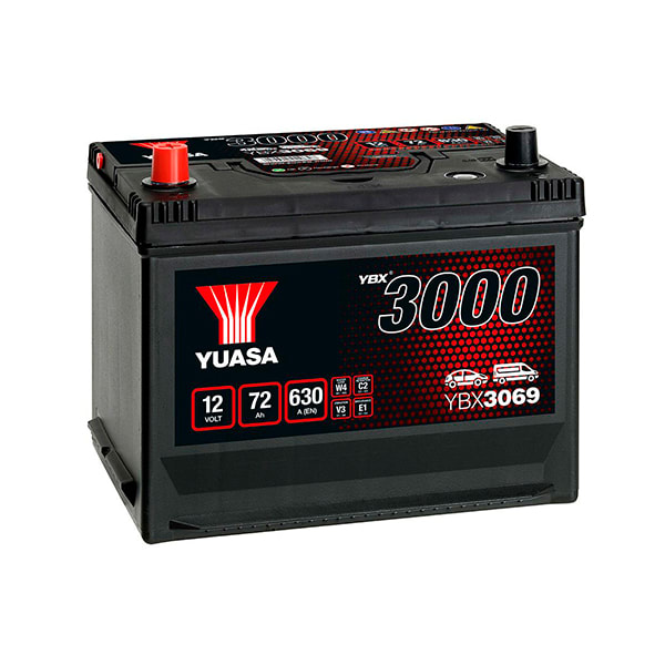 Enix - Batterie(s) Batterie voiture Yuasa YBX3069 12V 72Ah 630A