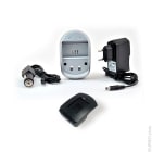 Enix - Chargeur + plaque XXX9385 pour appareil photo et camescope