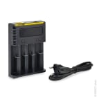 Enix - Unite(s) Chargeur Li-ion-IMR-LIFePO4-NiMH-NiCd NITECORE New i4 pour 4 accus 1034