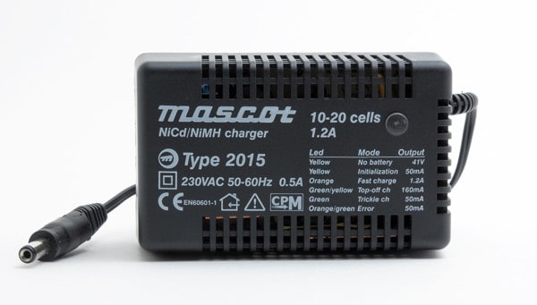 Enix - Unite(s) Chargeur NiCd-NiMH 10 a 20 cellules-1.2A 230V Mascot 2015