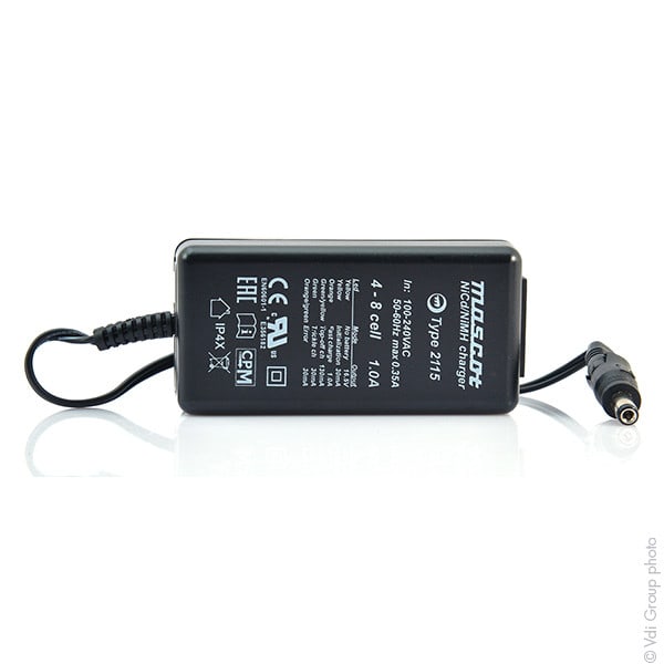 Enix - Unite(s) Chargeur NiCd-NiMH 4 a 8 cellules-1A 110-230V Mascot 2115