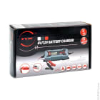 Enix - Unité(s) Chargeur plomb/LiFePO4 LCD NX 6V/12V 0,8A/3,8A - pinces crocodiles + pr