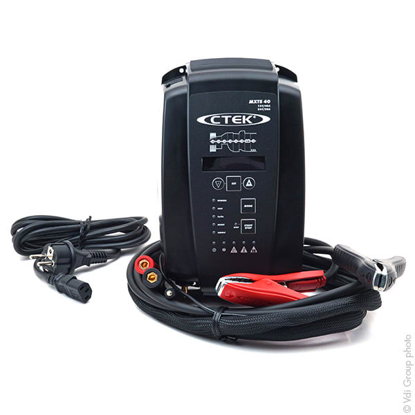 Enix - Unité(s) Chargeur plomb CTEK MXTS 40 EU 12V/40A ou 24V/20A 230V (Intelligent)