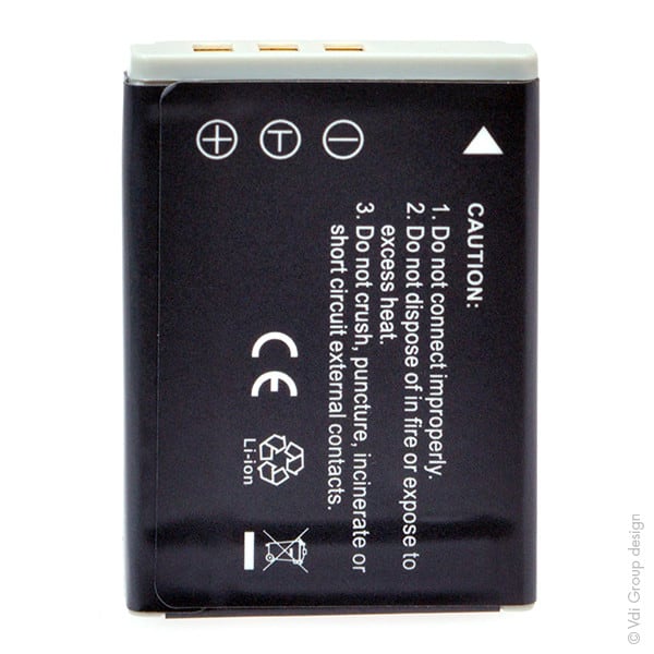 Enix - Batterie(s) Batterie appareil photo - camera 3.7V 800mAh