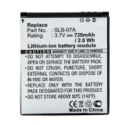 Enix - Blister(s) x 1 Batterie appareil photo - camera 3.7V 720mAh