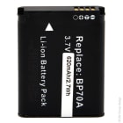Enix - Blister(s) x 1 Batterie appareil photo - camera 3.7V 620mAh