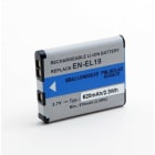 Enix - Blister(s) x 1 Batterie appareil photo - camera 3.7V 620mAh