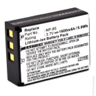 Enix - Blister(s) x 1 Batterie appareil photo - caméra 3.7V 1600mAh