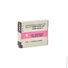 Enix - Blister(s) x 1 Batterie appareil photo - camera 3.6V 1100mAh