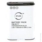 Enix - Blister(s) x 1 Batterie appareil photo - camera 3.8V 1700mAh