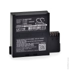 Enix - Batterie(s) Batterie appareil photo - camera 3.7V 1500mAh