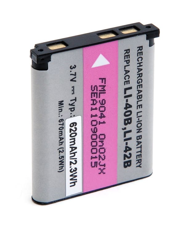 Enix - Batterie(s) Batterie appareil photo - camera 3.7V 620mAh