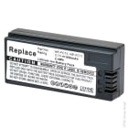 Enix - Batterie(s) Batterie appareil photo - camera 3.6V 650mAh